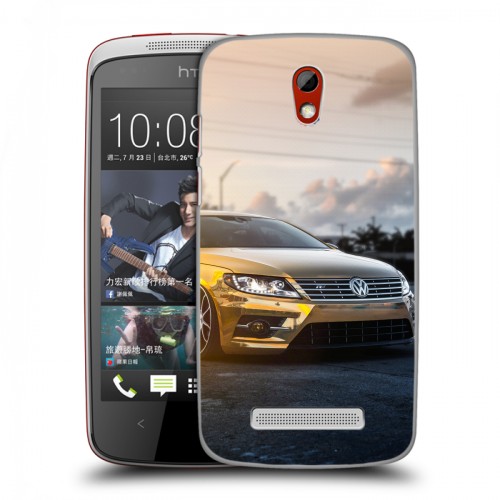 Дизайнерский пластиковый чехол для HTC Desire 500 Volkswagen