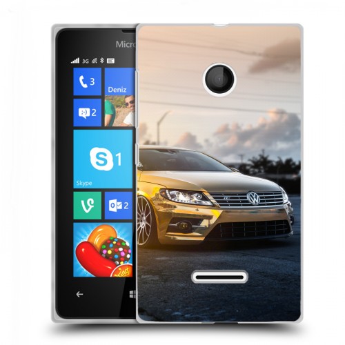 Дизайнерский пластиковый чехол для Microsoft Lumia 435 Volkswagen