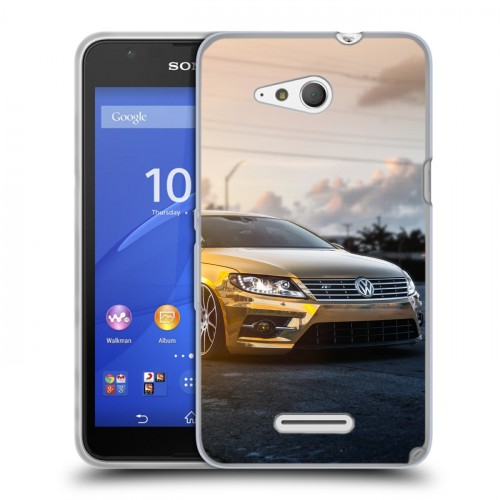 Дизайнерский пластиковый чехол для Sony Xperia E4g Volkswagen