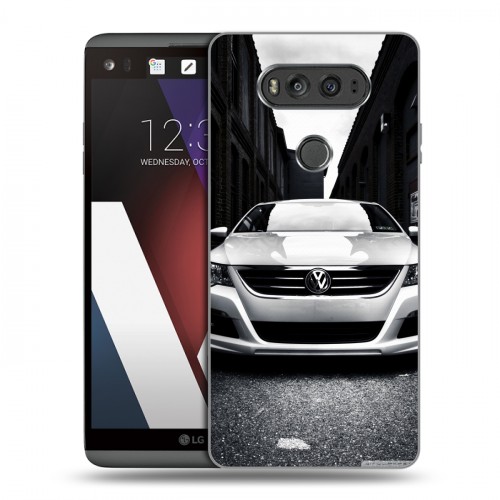 Дизайнерский пластиковый чехол для LG V20 Volkswagen