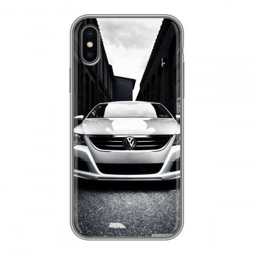 Дизайнерский силиконовый чехол для Iphone x10 Volkswagen