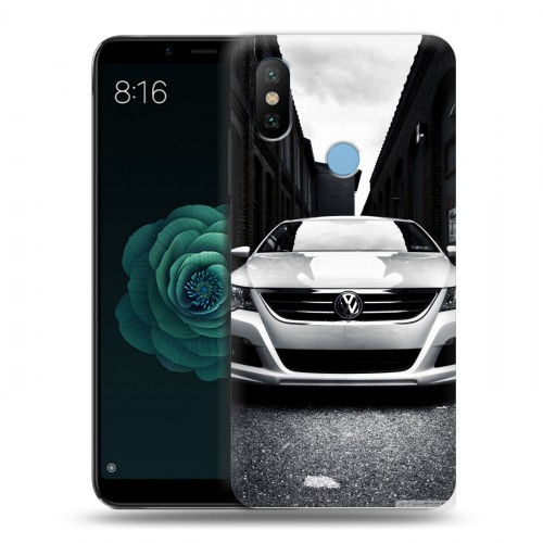 Дизайнерский силиконовый чехол для Xiaomi Mi A2 Volkswagen