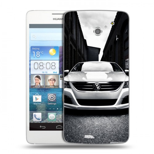 Дизайнерский пластиковый чехол для Huawei Ascend D2 Volkswagen