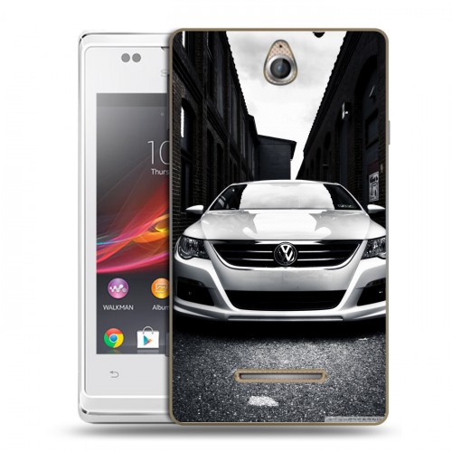 Дизайнерский пластиковый чехол для Sony Xperia E Volkswagen