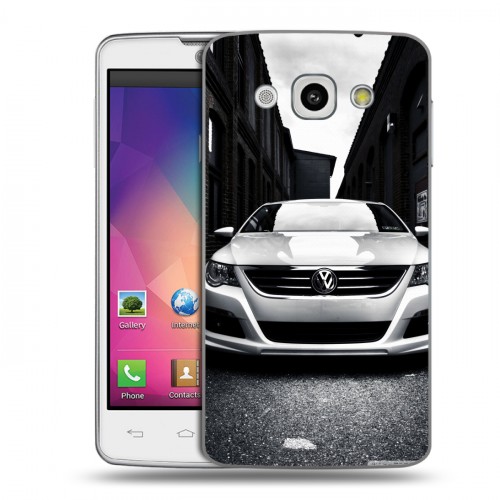 Дизайнерский пластиковый чехол для LG L60 Volkswagen