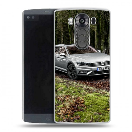 Дизайнерский пластиковый чехол для LG V10 Volkswagen