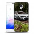 Дизайнерский пластиковый чехол для Meizu M3E Volkswagen