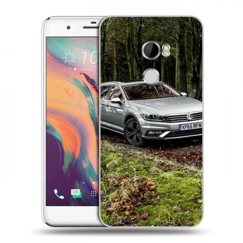 Дизайнерский пластиковый чехол для HTC One X10 Volkswagen