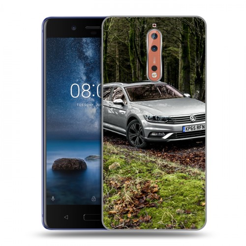 Дизайнерский пластиковый чехол для Nokia 8 Volkswagen