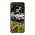 Дизайнерский пластиковый чехол для Samsung Galaxy S9 Volkswagen