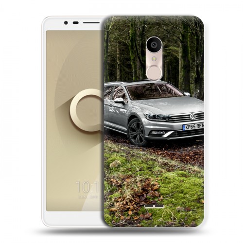 Дизайнерский силиконовый чехол для Alcatel 3C Volkswagen