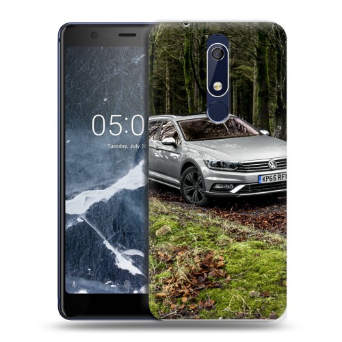 Дизайнерский пластиковый чехол для Nokia 5.1 Volkswagen