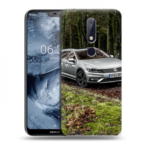 Дизайнерский силиконовый чехол для Nokia 6.1 Plus Volkswagen