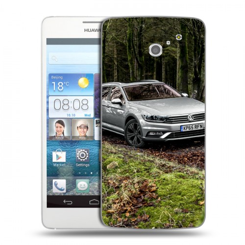 Дизайнерский пластиковый чехол для Huawei Ascend D2 Volkswagen