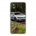 Дизайнерский силиконовый чехол для ZTE Blade A3 (2019) Volkswagen