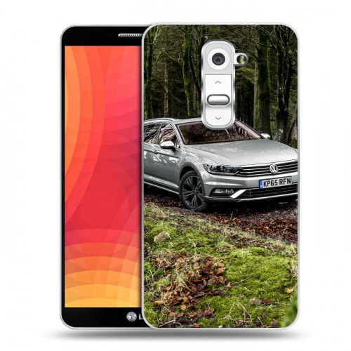 Дизайнерский пластиковый чехол для LG Optimus G2 Volkswagen