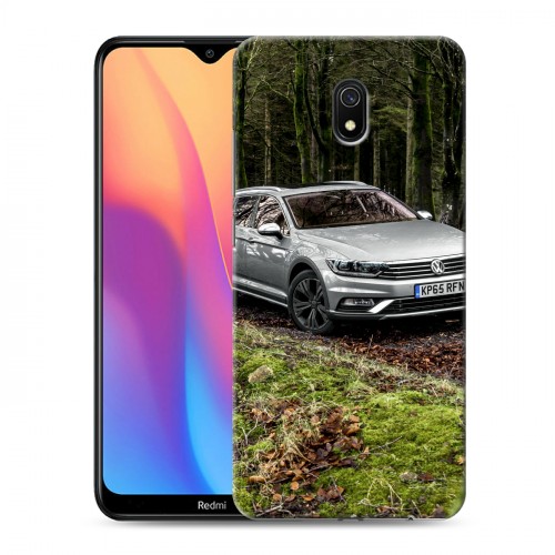 Дизайнерский силиконовый с усиленными углами чехол для Xiaomi RedMi 8A Volkswagen