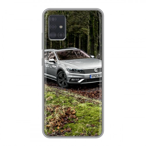 Дизайнерский силиконовый чехол для Samsung Galaxy A51 Volkswagen