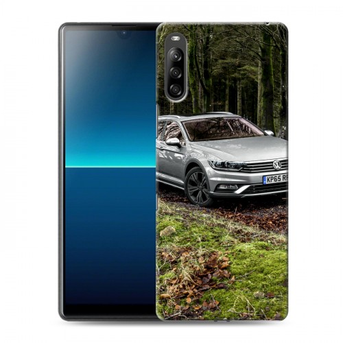 Дизайнерский силиконовый с усиленными углами чехол для Sony Xperia L4 Volkswagen