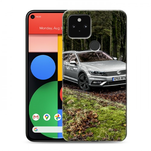 Дизайнерский пластиковый чехол для Google Pixel 5 Volkswagen