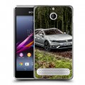 Дизайнерский силиконовый чехол для Sony Xperia E1 Volkswagen