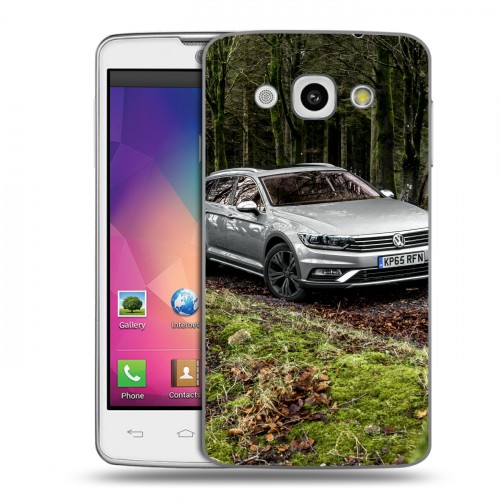 Дизайнерский пластиковый чехол для LG L60 Volkswagen