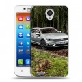 Дизайнерский пластиковый чехол для Lenovo S650 Ideaphone Volkswagen