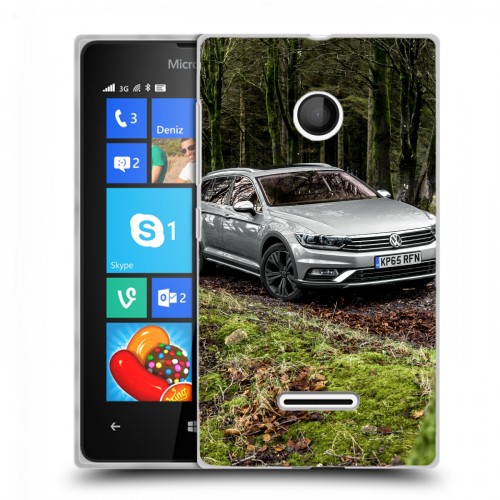 Дизайнерский пластиковый чехол для Microsoft Lumia 435 Volkswagen