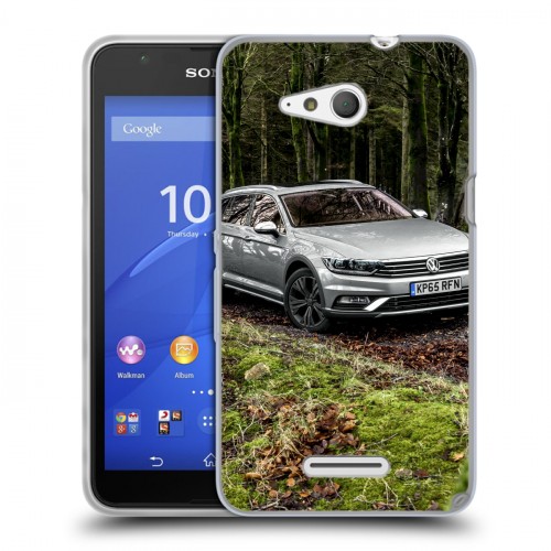 Дизайнерский пластиковый чехол для Sony Xperia E4g Volkswagen