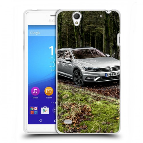 Дизайнерский пластиковый чехол для Sony Xperia C4 Volkswagen