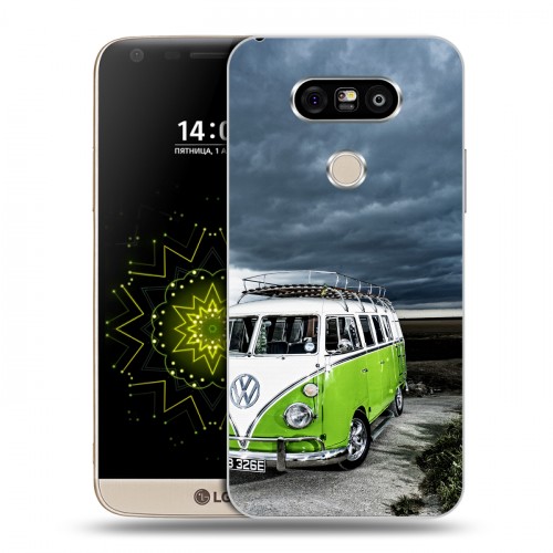 Дизайнерский пластиковый чехол для LG G5 Volkswagen