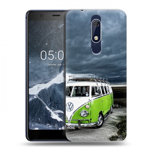 Дизайнерский пластиковый чехол для Nokia 5.1 Volkswagen