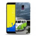 Дизайнерский пластиковый чехол для Samsung Galaxy J6 Volkswagen