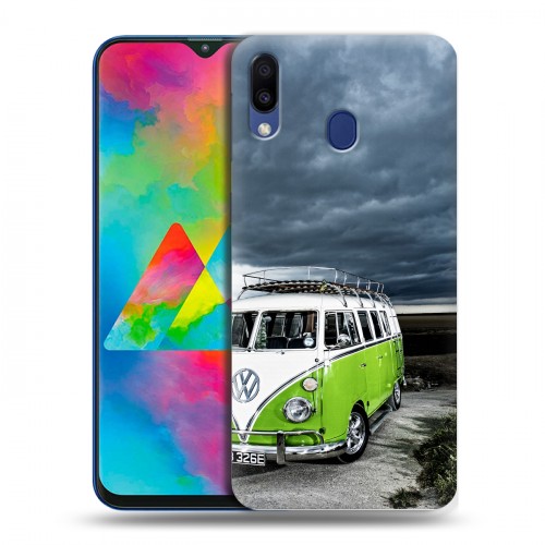 Дизайнерский пластиковый чехол для Samsung Galaxy M20 Volkswagen