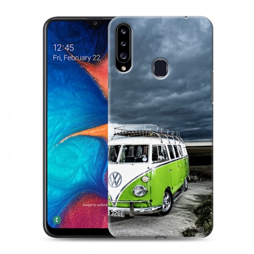 Дизайнерский пластиковый чехол для Samsung Galaxy A20s Volkswagen