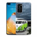 Дизайнерский силиконовый с усиленными углами чехол для Huawei P40 Volkswagen