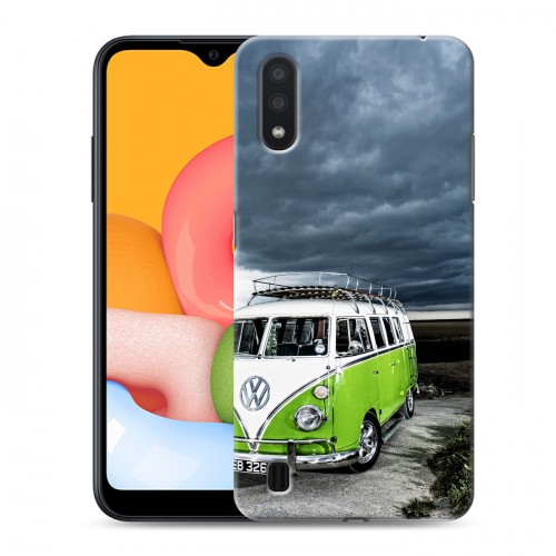 Дизайнерский силиконовый чехол для Samsung Galaxy M01 Volkswagen