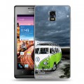 Дизайнерский пластиковый чехол для Huawei Ascend P1 Volkswagen