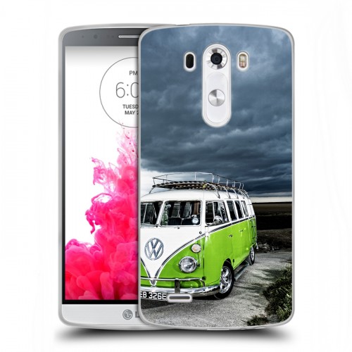 Дизайнерский пластиковый чехол для LG G3 (Dual-LTE) Volkswagen