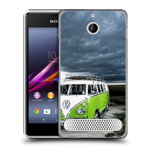 Дизайнерский силиконовый чехол для Sony Xperia E1 Volkswagen