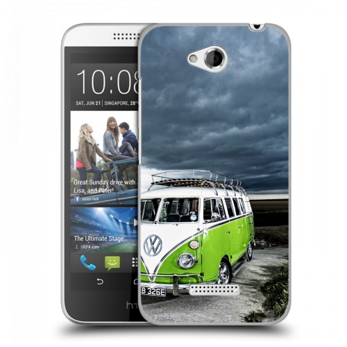 Дизайнерский пластиковый чехол для HTC Desire 616 Volkswagen