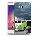 Дизайнерский пластиковый чехол для LG L60 Volkswagen