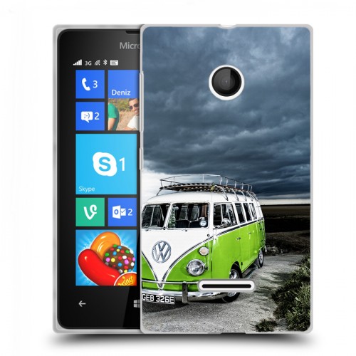 Дизайнерский пластиковый чехол для Microsoft Lumia 435 Volkswagen