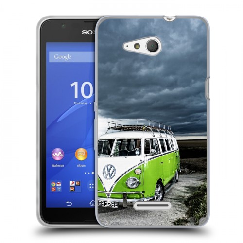 Дизайнерский пластиковый чехол для Sony Xperia E4g Volkswagen