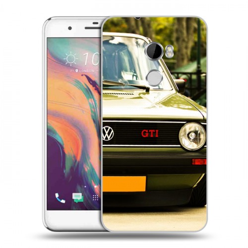 Дизайнерский пластиковый чехол для HTC One X10 Volkswagen