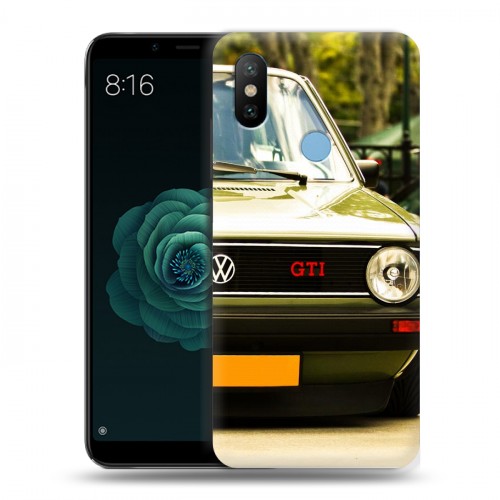 Дизайнерский силиконовый чехол для Xiaomi Mi A2 Volkswagen