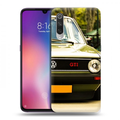 Дизайнерский силиконовый с усиленными углами чехол для Xiaomi Mi9 Volkswagen