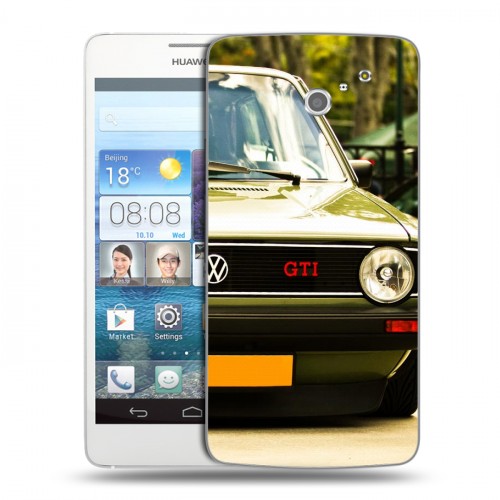 Дизайнерский пластиковый чехол для Huawei Ascend D2 Volkswagen