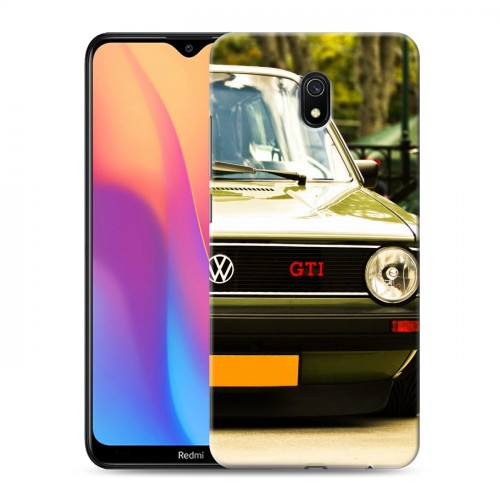 Дизайнерский силиконовый с усиленными углами чехол для Xiaomi RedMi 8A Volkswagen