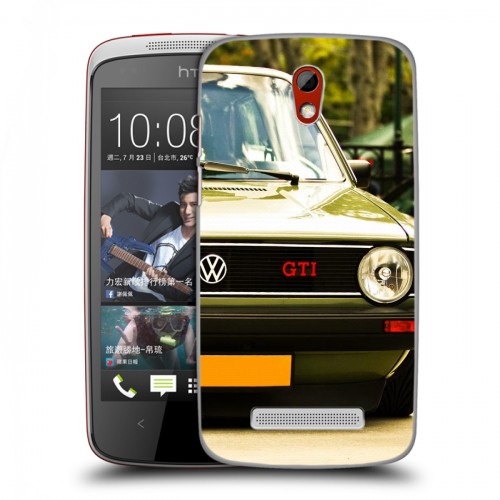 Дизайнерский пластиковый чехол для HTC Desire 500 Volkswagen